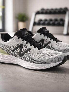 New Balance Mens Fresh Foam 880 V10 M880E10 Aluminum Gray Running Shoes Size 11